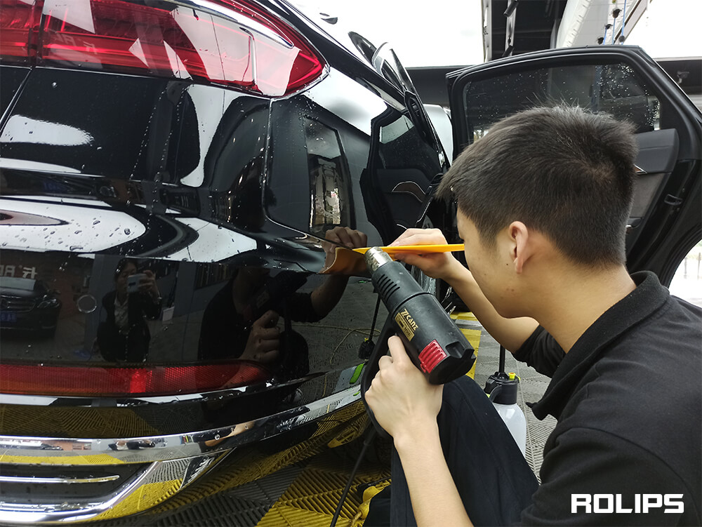 奧迪汽車(chē)對(duì)隱形車(chē)衣的施工有哪些要求？（2）