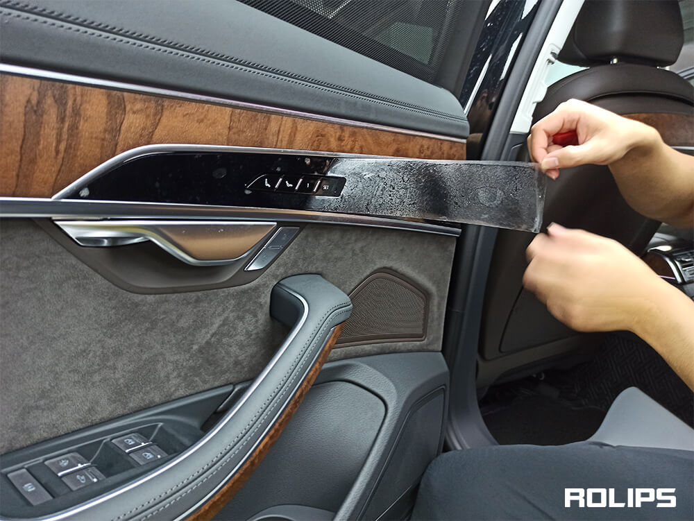 奧迪汽車(chē)對(duì)隱形車(chē)衣的施工有哪些要求？（6）