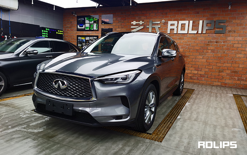 英菲尼迪QX50貼ROLIPS隱形車衣怎么樣？
